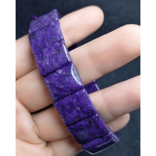 天然紫龍晶 紫龍晶手排 手鍊 16.1mm