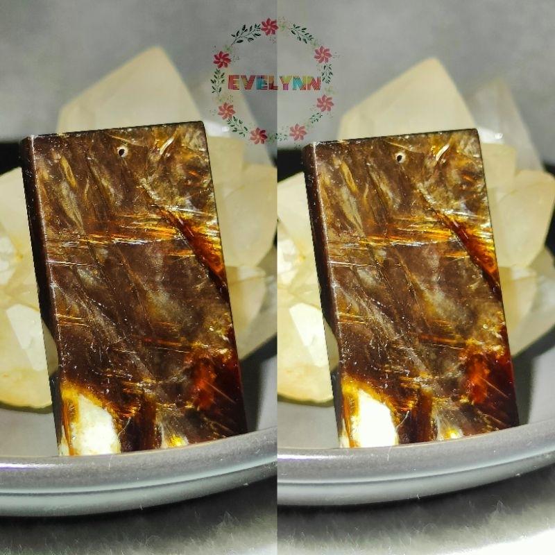 黑金雲母吊墜 黑雲母水晶 黑金鋰雲母 平衡穩定能量 淨化 地心連結 啟發洞察力和直覺 助記憶 聚財 招貴人-細節圖4