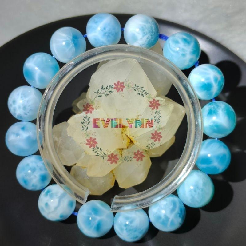 高品海紋石手珠 拉力馬手珠 玉化帶龜背紋 拉利瑪 拉利馬 天然無優化 無洗酸（3）一品一圖-細節圖5