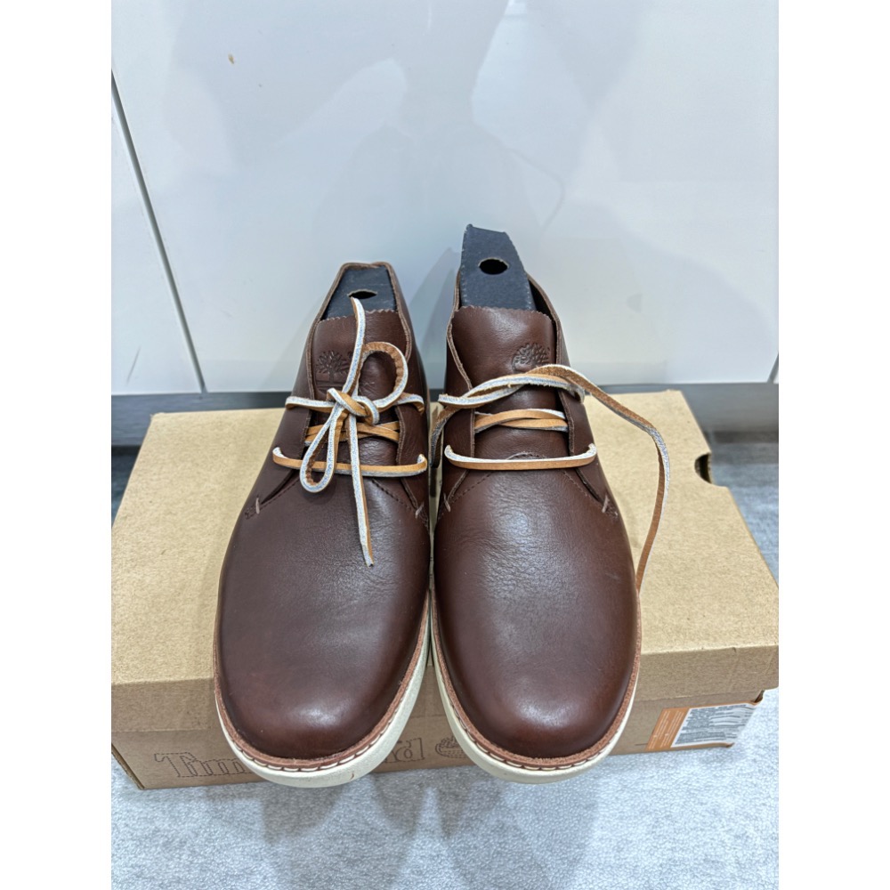 Timberland 休閒鞋 皮革 男鞋 全新未穿 US 7-細節圖2