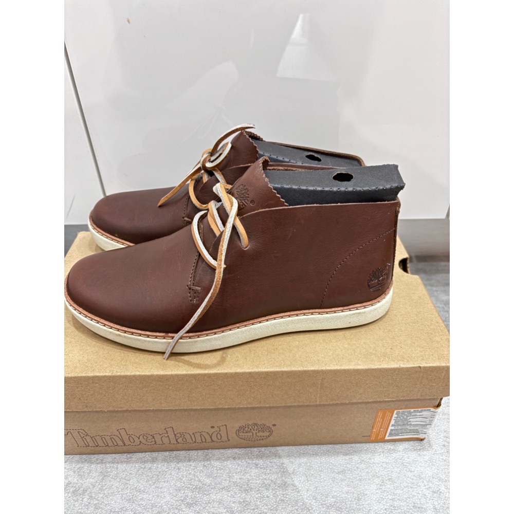 Timberland 休閒鞋 皮革 男鞋 全新未穿 US 7-細節圖3