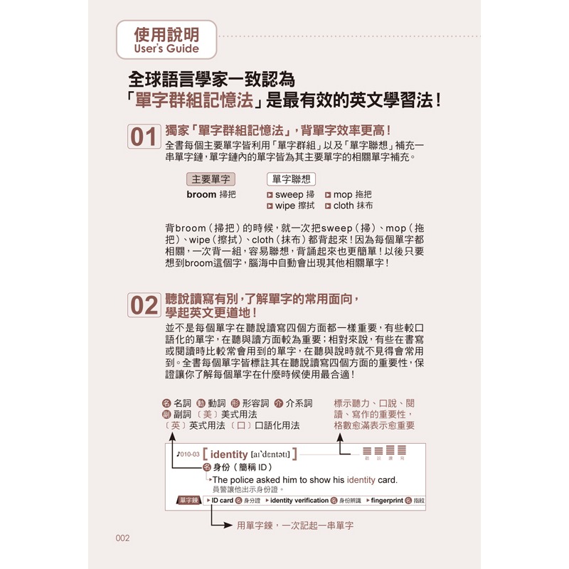 一生必學的萬用英文單字【隨身版】(附「Youtor App」內含VRP虛擬點讀筆+防水書套)-細節圖2