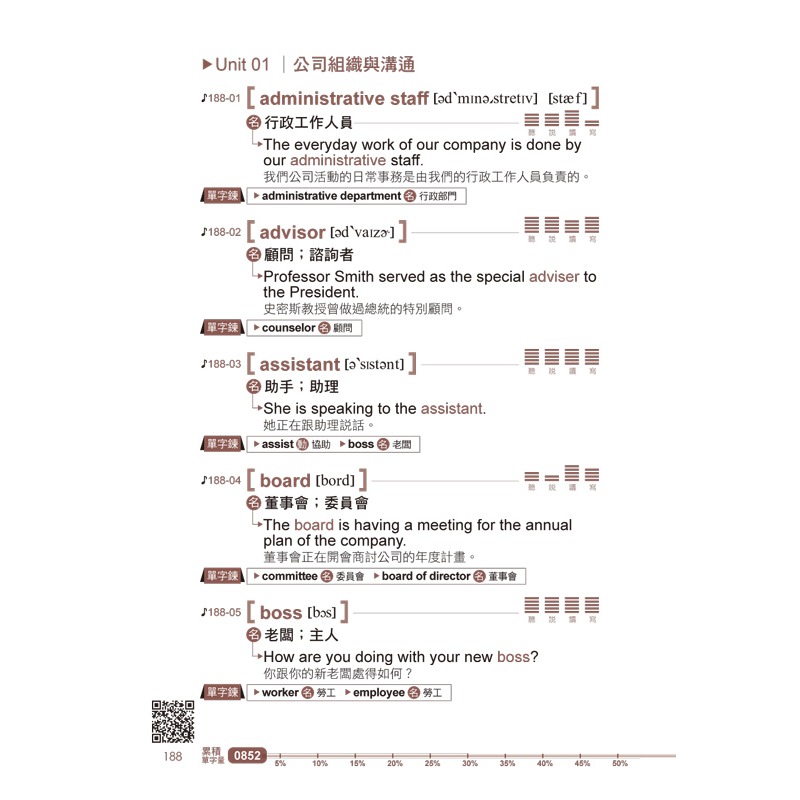 一生必學的萬用英文單字【隨身版】(附「Youtor App」內含VRP虛擬點讀筆+防水書套)-細節圖11