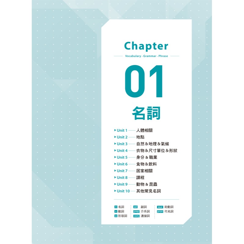 超高命中率GEPT全民英檢初級單字+文法+片語(附1MP3)-細節圖5