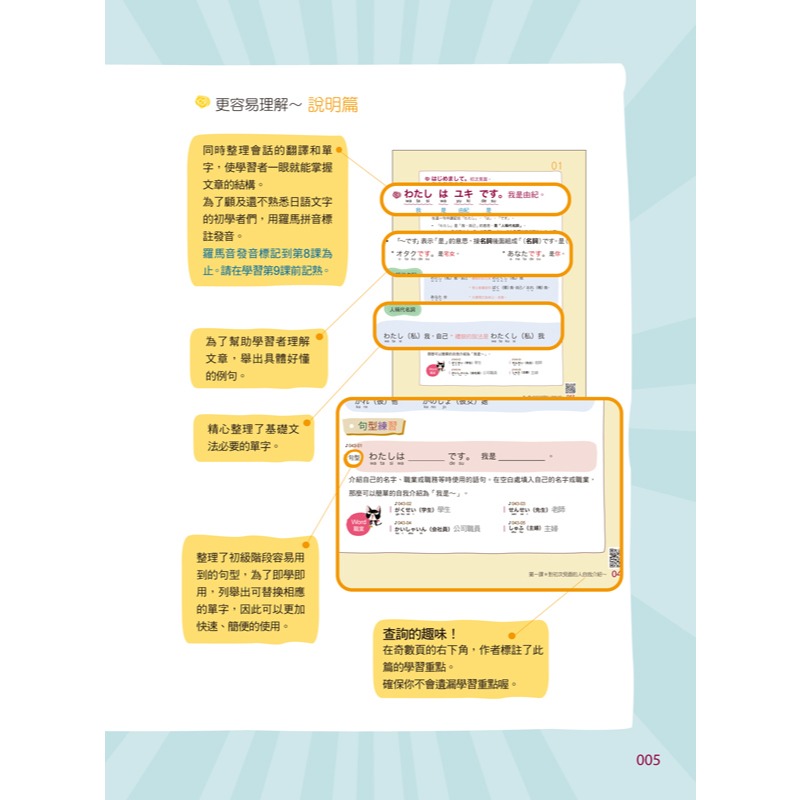 我的第一本日本語學習書：連韓星都是這樣學日文【虛擬點讀筆版】(附「Youtor App」內含VRP虛擬點讀筆)-細節圖4