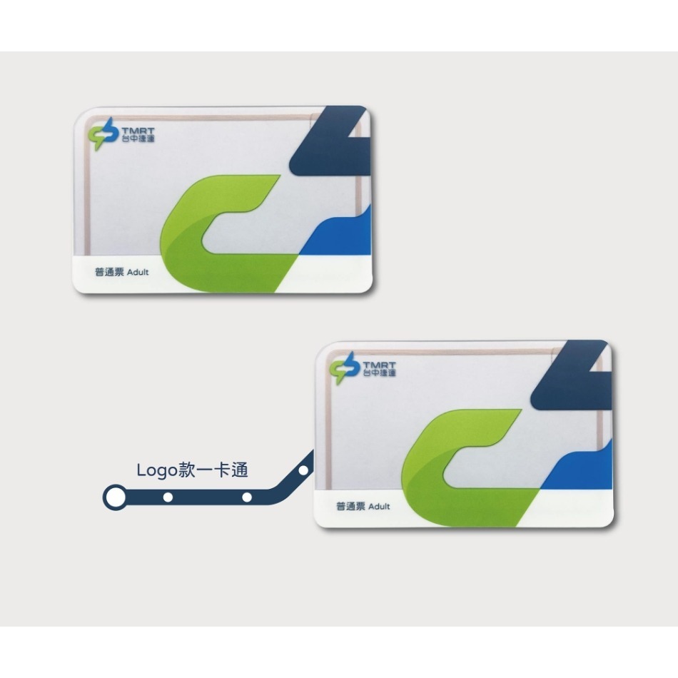 台中捷運logo款一卡通紀念卡-細節圖2