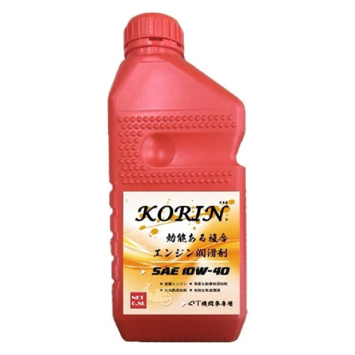 KORIN 4T機車用機油10W/40 0.8L 機油 潤滑油 添加劑 機車