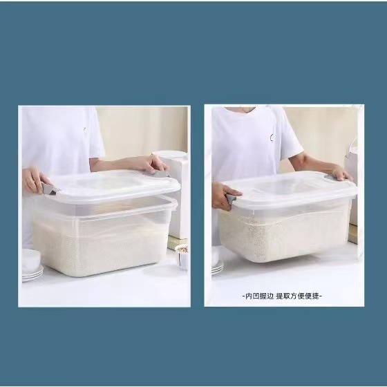 寵物飼料桶塑膠米桶儲物桶飼料桶乾糧桶5公斤~7.5公斤大容量保鮮防蟲防潮附贈量杯-細節圖6