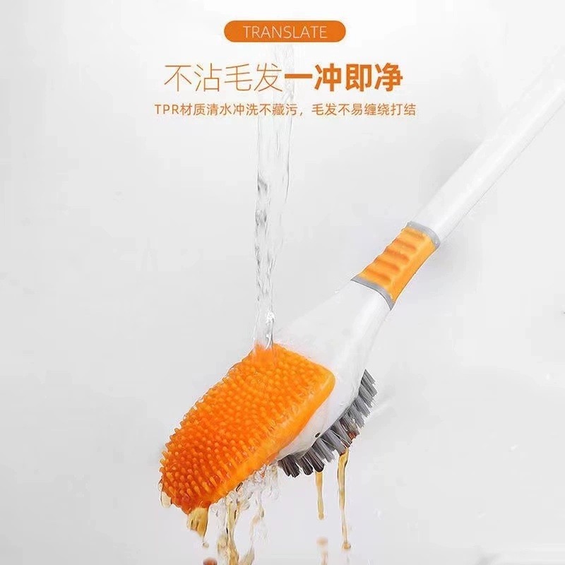 抖音同款潛水鴨矽膠馬桶刷 清潔刷 壁掛馬桶刷 浴室馬桶刷 壁掛馬桶刷 馬桶刷 刷子 浴室-細節圖7