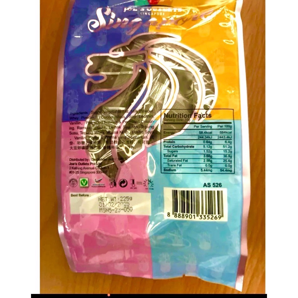 預購新加坡🇸🇬加波爾魚尾獅造型巧克力-細節圖8