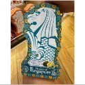 預購新加坡造型魚尾獅鐵盒手工餅乾-規格圖4