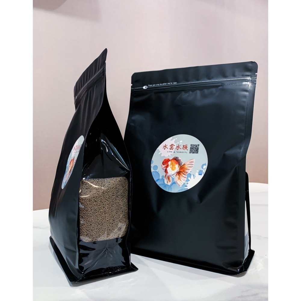 水雲工作坊 金魚高級飼料 高蛋白 增艷 色揚 增體 沉底飼料 上浮飼料 金魚 錦鯉 獅頭 蘭壽 爆頭-細節圖3