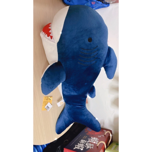 （氨）藍鯊魚 造型填充娃娃