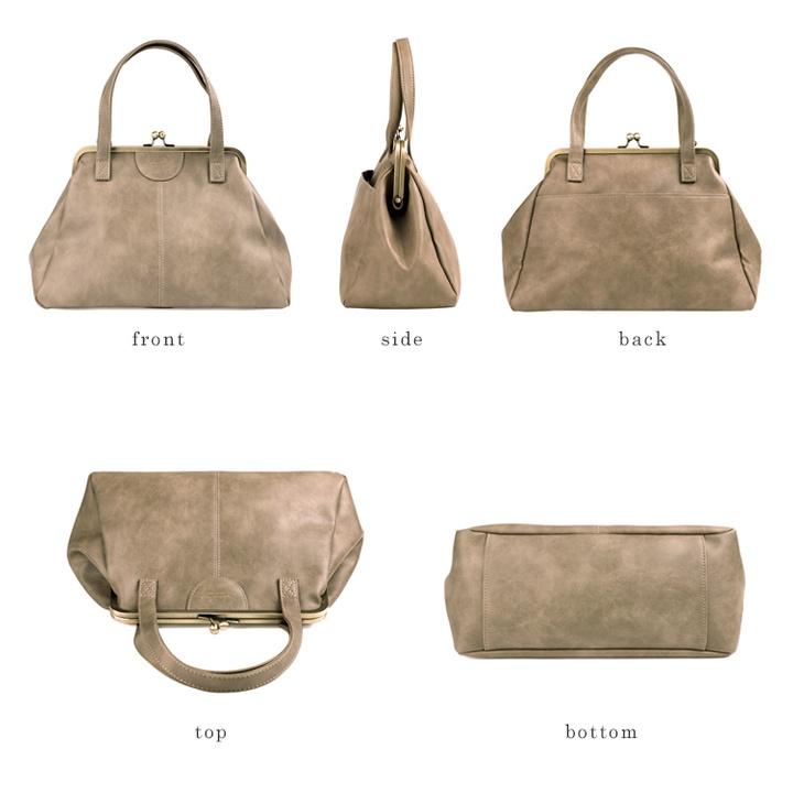 日本 口金 兩用 斜背包 包包 皮包 手提包 肩背包 珠扣 側背包 LIZDAYS 口金斜背包 日本口金包 口金包包-細節圖7