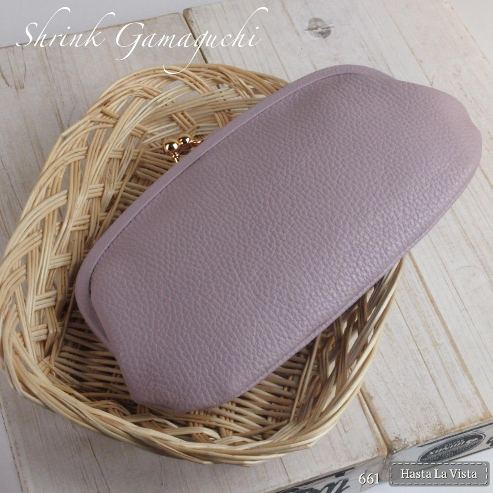 日本製 親子口金長夾 珠釦 親子 口金 義大利皮革 皮包 皮夾 牛皮 零錢包 日本製長夾 Hasta La Vista-規格圖9