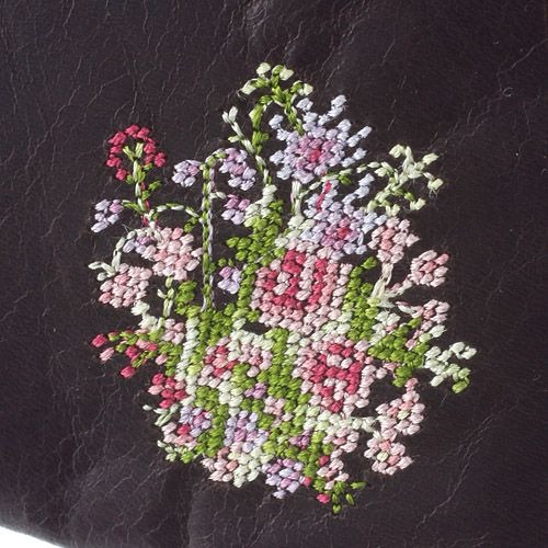 【日本手工刺繡長夾】馬皮真皮長夾｜職人手作｜薄型輕巧大容量｜夢詩集系列皮夾｜多卡位女用錢包-細節圖5