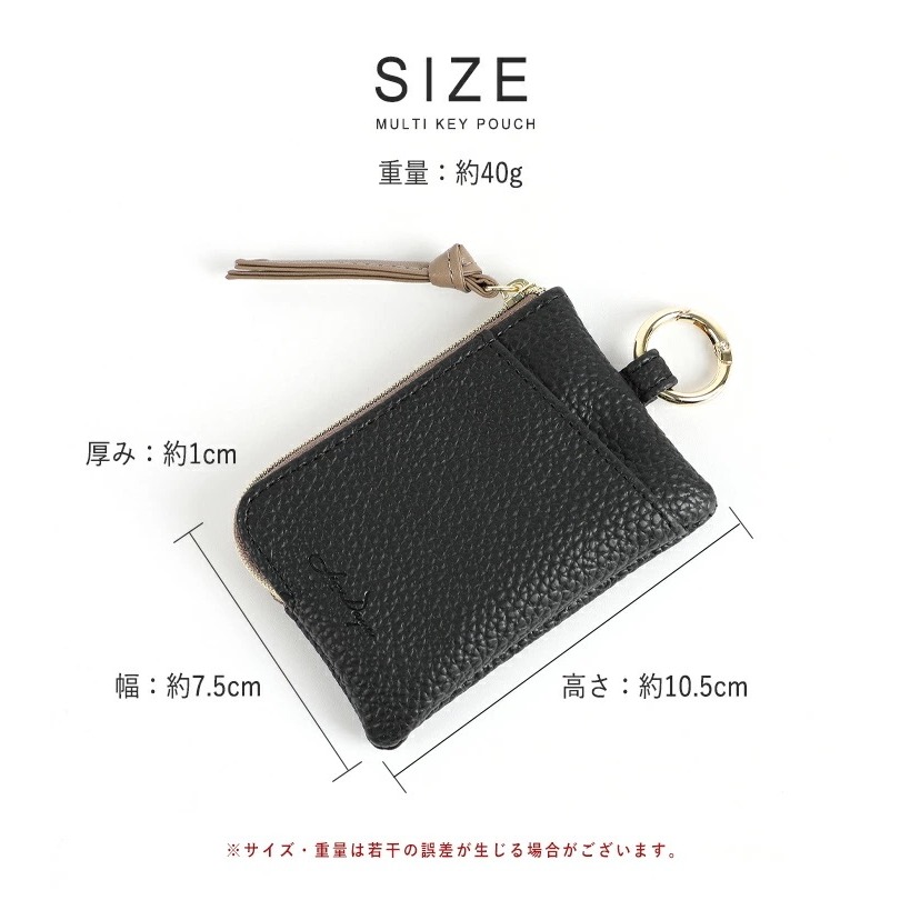 【一包多用】LIZDAYS 雙層拉鍊零錢包 汽車智能鑰匙包 隨身小廢包 ｜ 上班族必備，輕鬆掛包包防走失-細節圖9