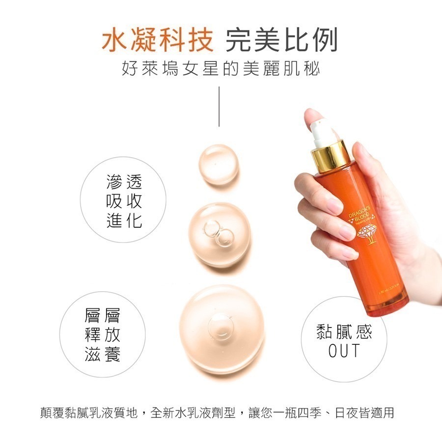 【筑小舖】Jenduoste 珍朵絲特 龍血求麗精華30ml／修護乳80ml／潔顏慕絲150ml (保濕Plus版)-細節圖4