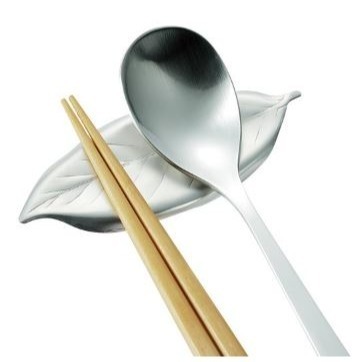 HUTLERY 燕新光 日本製 銀杏 樹葉 楓葉 筷架 不銹鋼筷架 不銹鋼 台灣現貨  造型筷架-細節圖7