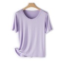 淺紫色T