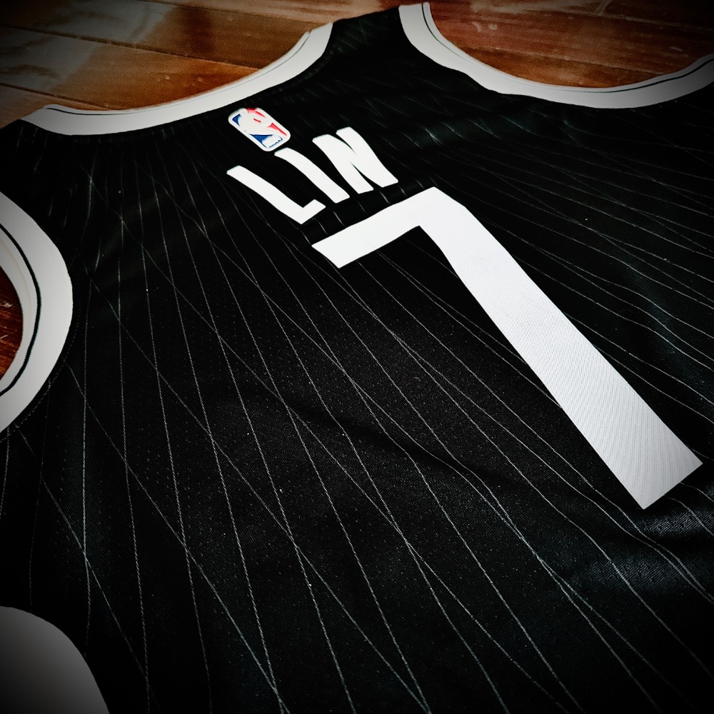 Jeremy Lin Brooklyn Nets City Edition Nike Sw44(M)-細節圖3