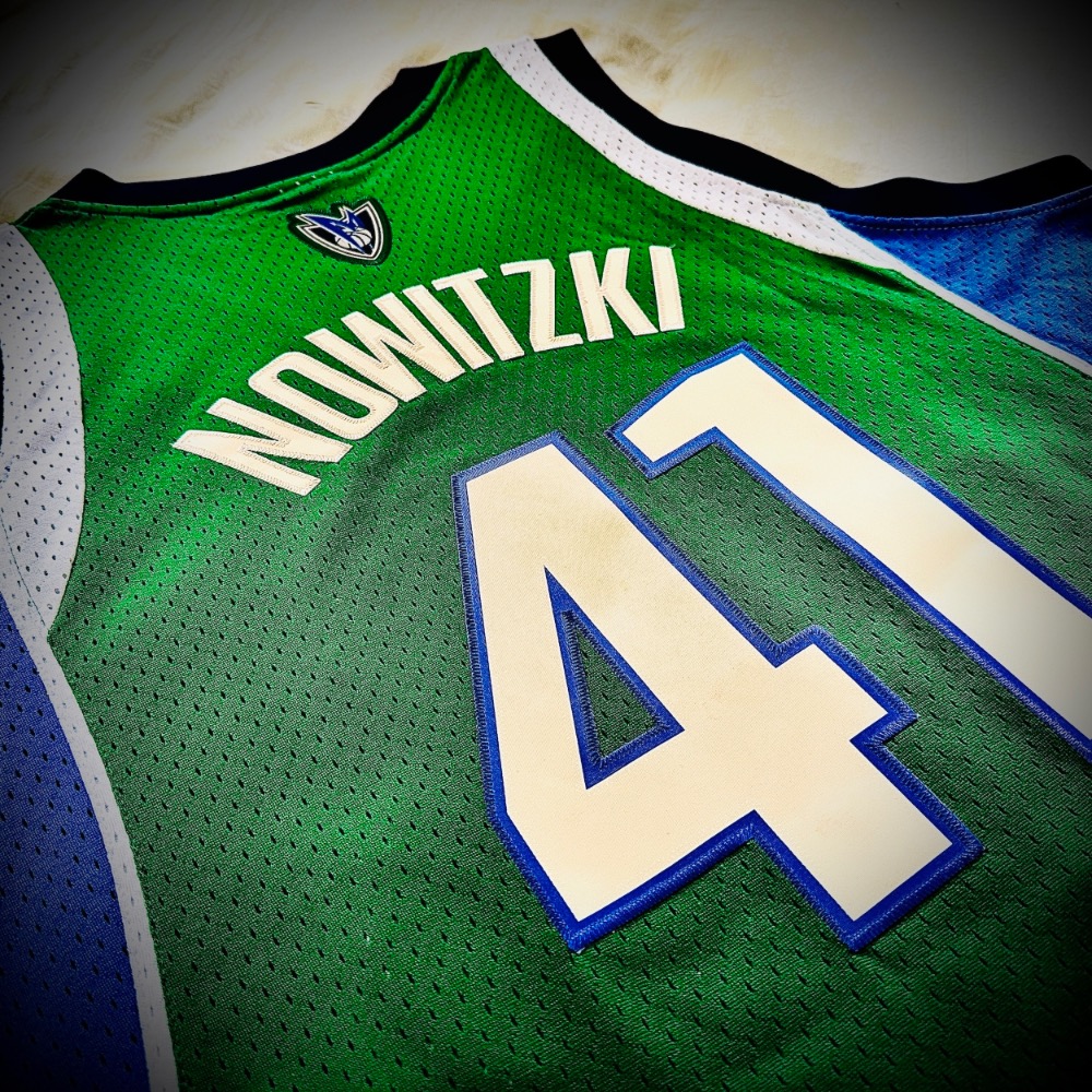 Dirk Nowitzki Dallas Mavericks ALT Adidas Swingman L-細節圖5