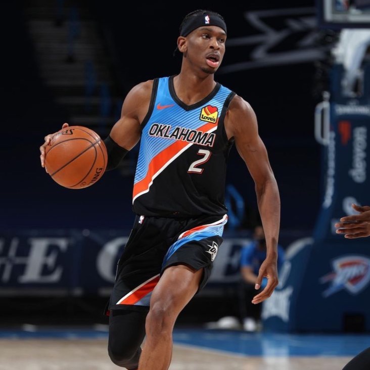 Shai Gilgeous Alexander OKC Thunder City Ed. Nike Au44(M)-細節圖9