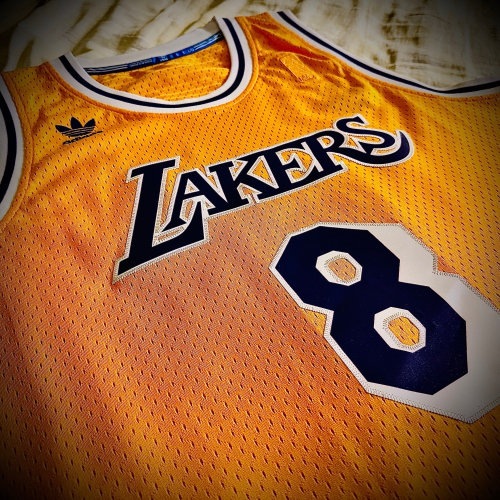Kobe Bryant Los Angeles Lakers HWC Adidas Swingman L