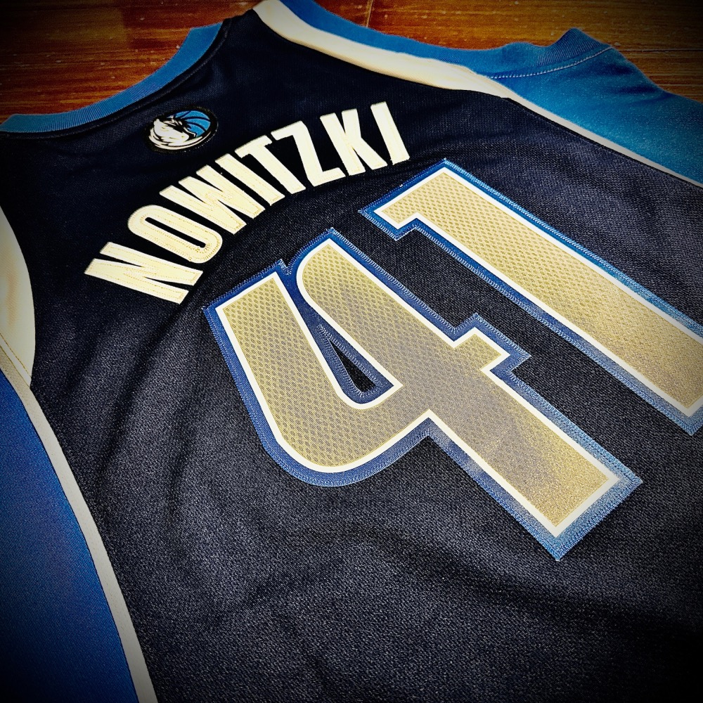 Dirk Nowitzki Dallas Mavericks Alternate Adidas Swingman S-細節圖4