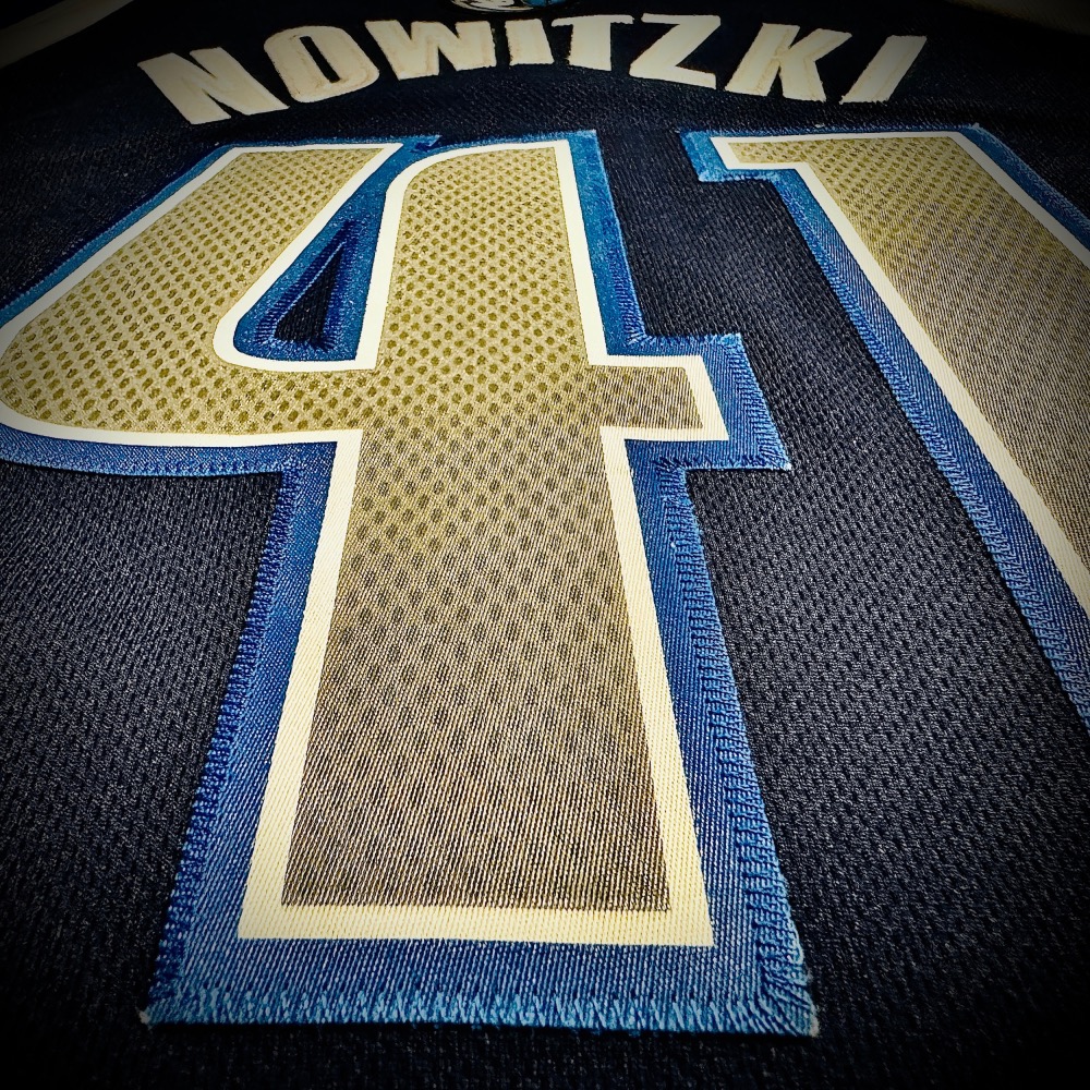 Dirk Nowitzki Dallas Mavericks Alternate Adidas Swingman S-細節圖6