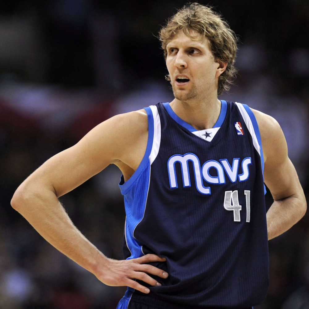 Dirk Nowitzki Dallas Mavericks Alternate Adidas Swingman S-細節圖8