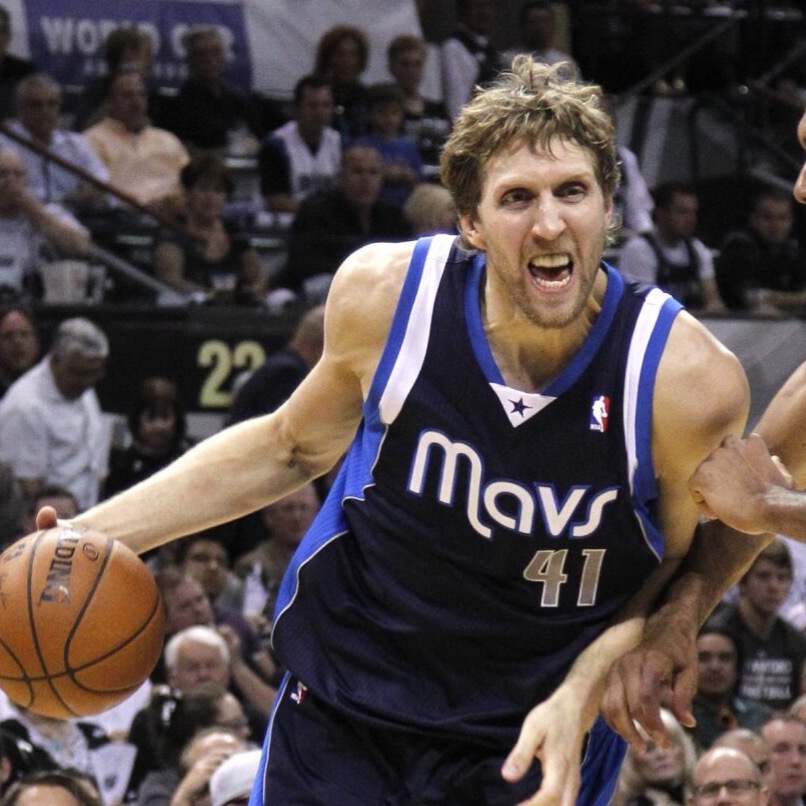 Dirk Nowitzki Dallas Mavericks Alternate Adidas Swingman S-細節圖9