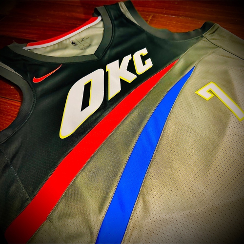 Carmelo Anthony Oklahoma City Thunder City Edition Nike Sw44