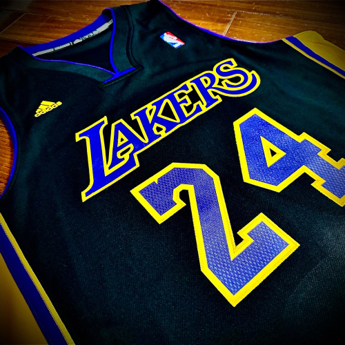 Kobe Bryant Los Angeles Lakers Hollywood nights Adidas Sw M