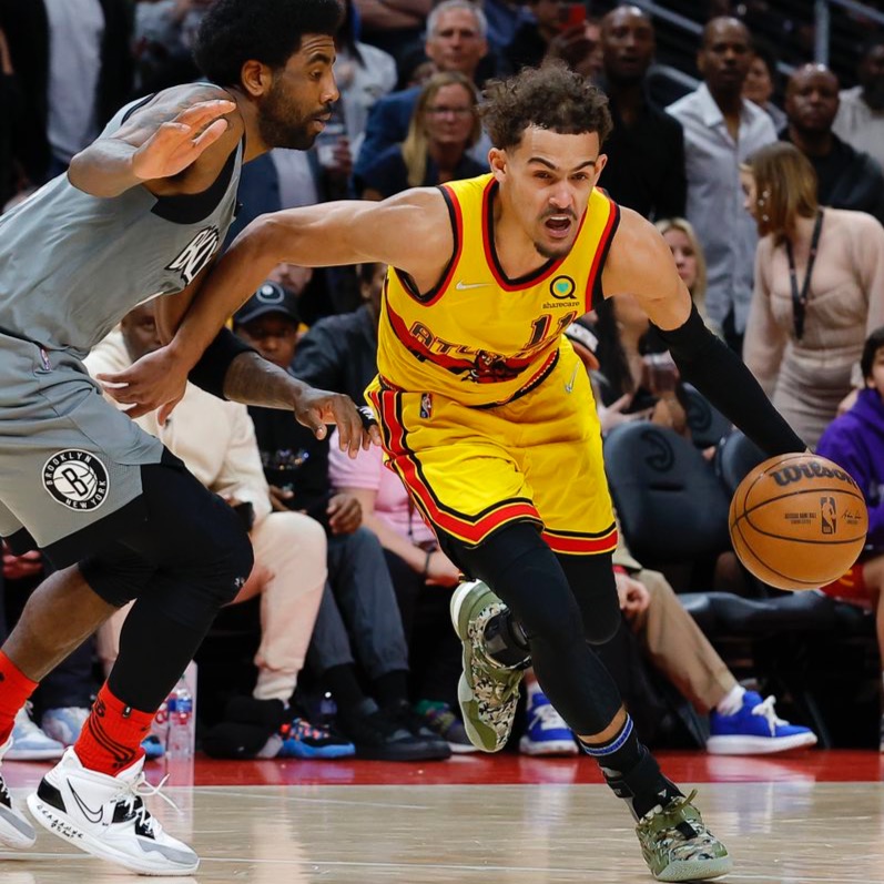 Trae Young Atlanta Hawks City Edition Nike Sw44-細節圖6