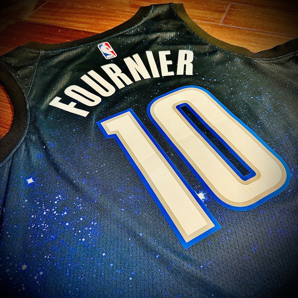 Evan Fournier Orlando Magic City Edition Nike Sw48(L)-細節圖2