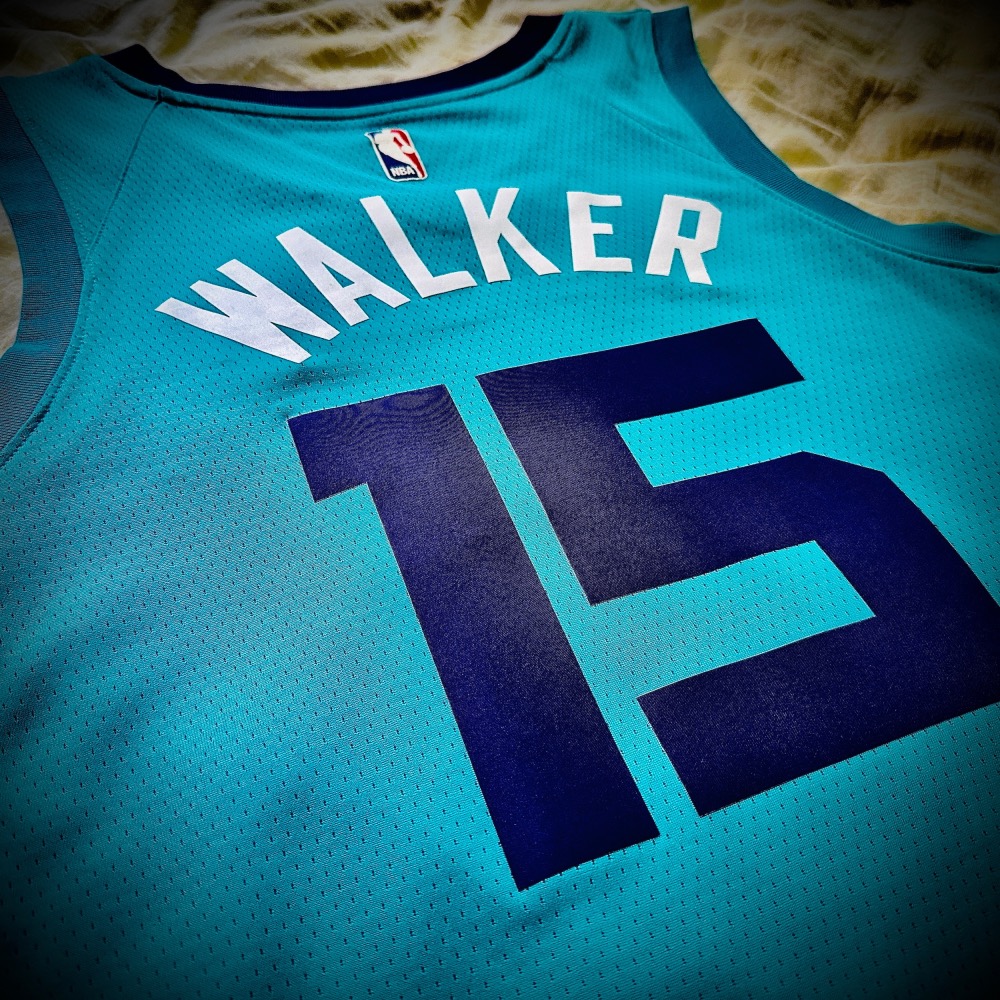 Kemba Walker Charlotte Hornets Jordan Sw48(L)-細節圖2