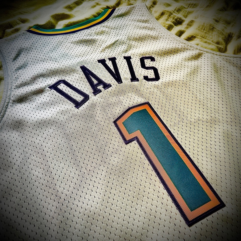 Baron Davis Charlotte Hornets Nike Sw XXL-細節圖4