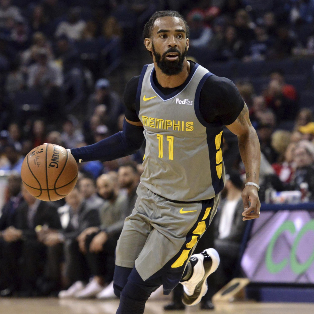 MIke Conley Memphis Grizzlies City Edition NIke Sw44(M)-細節圖3