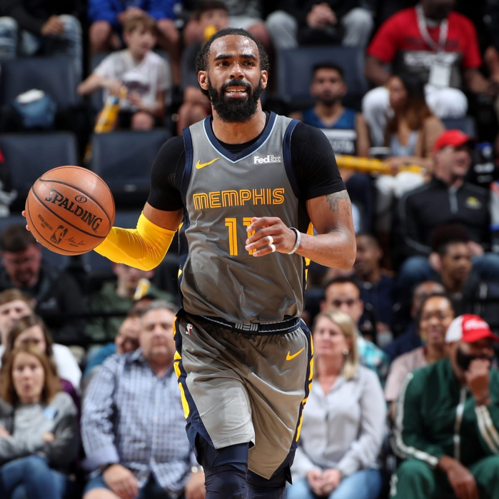 MIke Conley Memphis Grizzlies City Edition NIke Sw44(M)-細節圖5