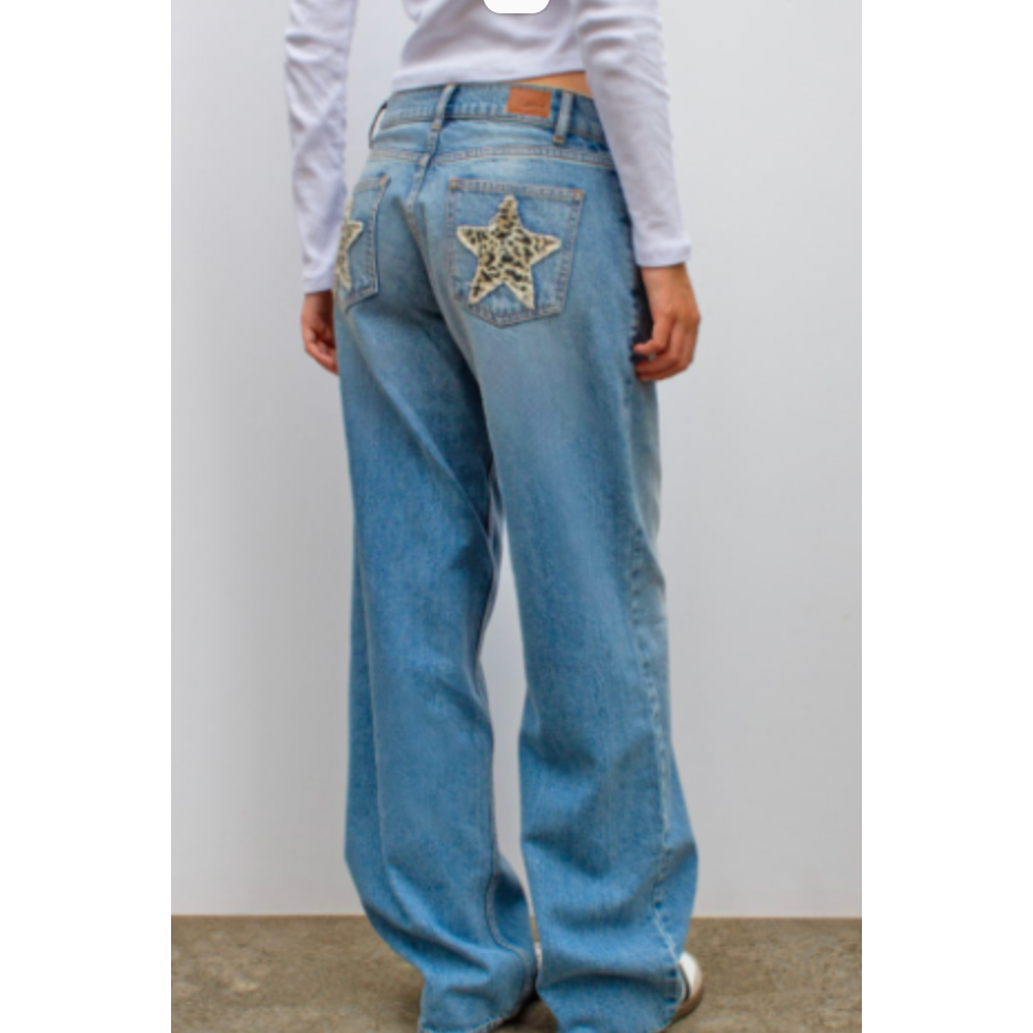 現貨⊹subdued ⋆ Star Low Waist Jeans-規格圖7