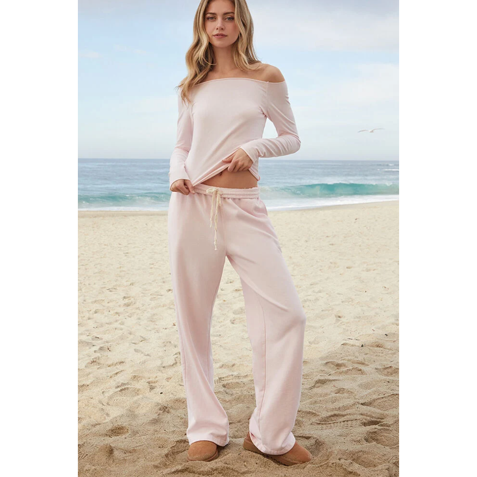 現貨⊹多色｜純棉抽繩衛褲 💗 Anastasia Pants-細節圖2