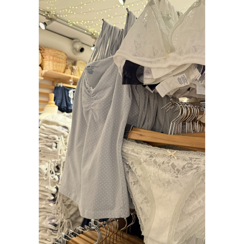 現貨⊹淺藍波點蝴蝶結背心 ☁️-細節圖4