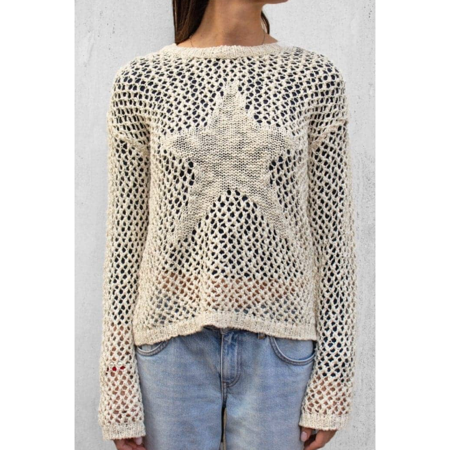 現貨⊹subdued ⋆ 星星針織上衣 🤍 openwork star sweater-細節圖3