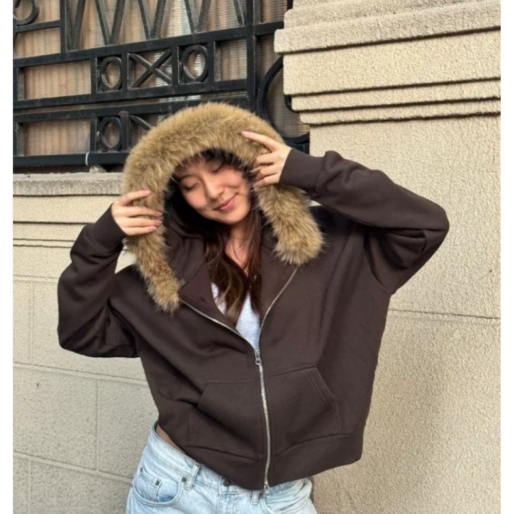 現貨⊹subdued ⋆ 多款 Faux Fur Hoodie-細節圖2