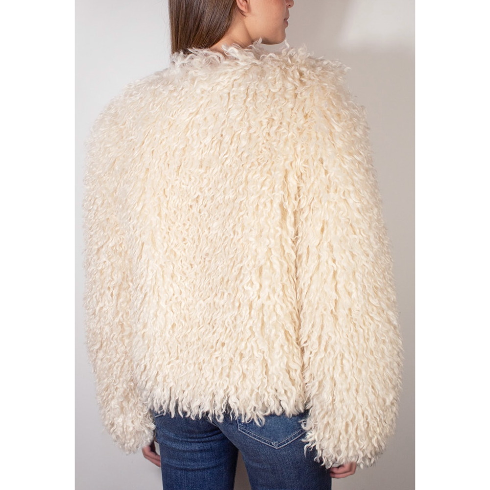 (sale) subdued ⋆ Faux Fur Jacket-細節圖4