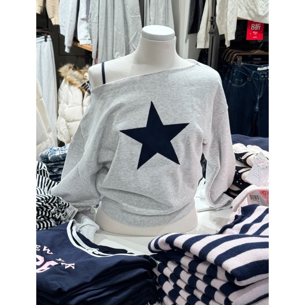 (sale) subdued ⋆ Sweatshirt with star-細節圖2