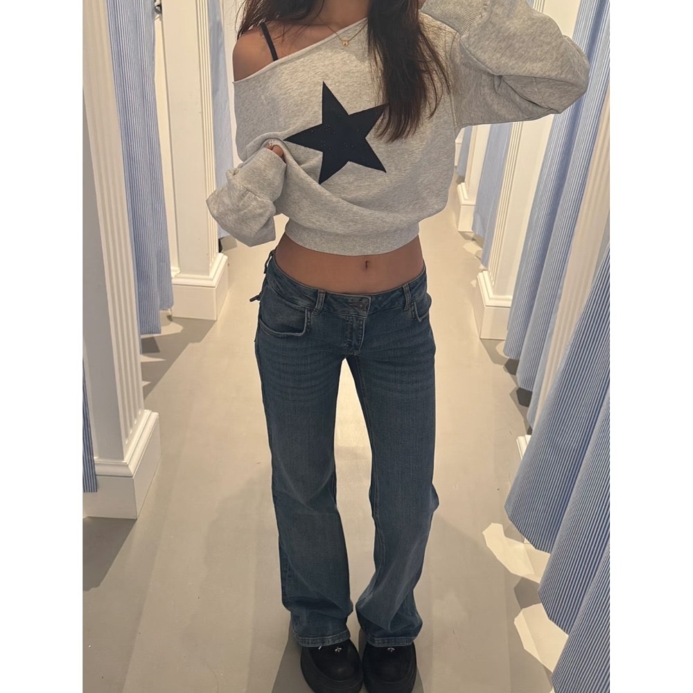 (sale) subdued ⋆ Sweatshirt with star-細節圖3