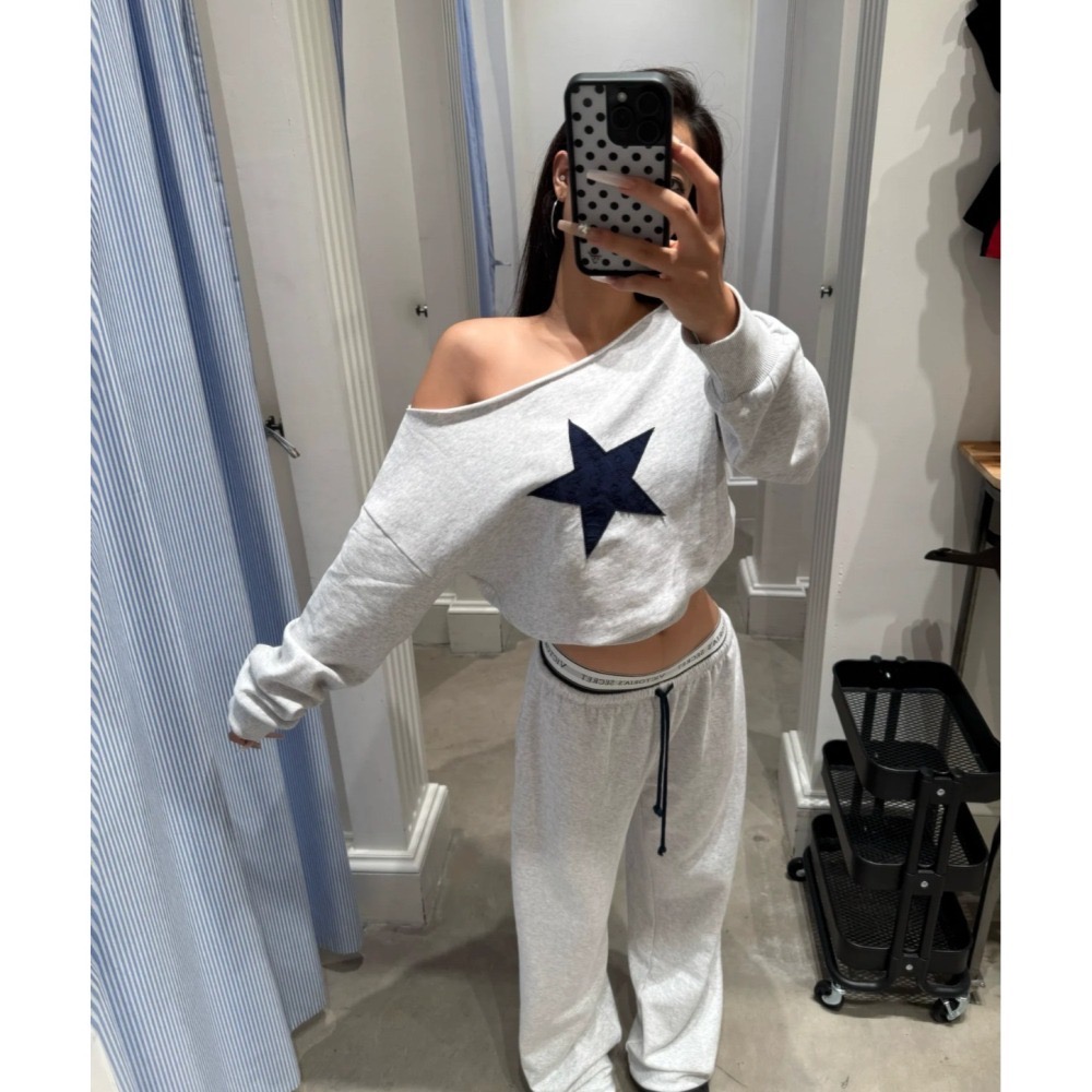 (sale) subdued ⋆ Sweatshirt with star-細節圖4