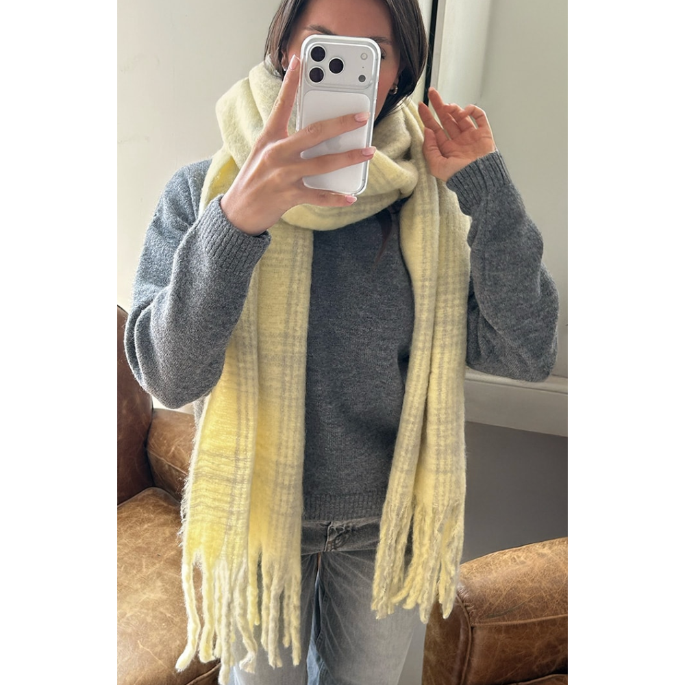 (sale) subdued ⋆ 多款 Oversized Scarf-細節圖4